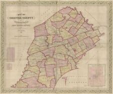 1847 Map| Map of Chester County, Pennsylvania : from original surveys| Chester C picture
