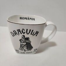 Dracula Romania Coffee Cup Mug Vlad Tepes Artfil  picture