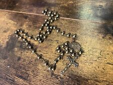 WW1 WW2 Rosary Vintage Military Issued Rosary Catholic Religious RARE picture