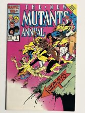 New Mutants Annual #2 VF 8.0 1st App Psylocke MARVEL 1986 picture