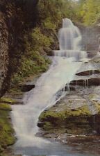 Dingmans Falls in Dingmans Ferry, Pennsylvania at Pocono 1972 posted vintage picture