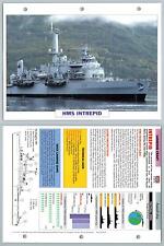 HMS Intrepid - 1964 - Landing Craft - Atlas Warships Maxi Card picture