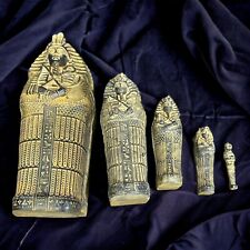 Ancient Egyptian Antiques Anubis Coffin God Of The Underworld Pharaonic BC picture