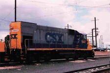Train Photo - CSX Locomotive Vintage 4x6 #7140 picture