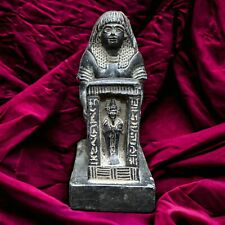 Egyptian Seated Scribe Ancient Antiques Statue Rare Egypt statue Pharaonic BC picture