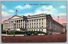 Postcard United States Treasury  Pennsylvania Avenue Washington D.C.       G 21 picture