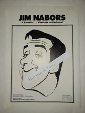 Jim Nabors Vintage 1976 8x11 Magazine Ad picture