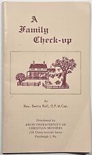 A Family Check-up. Vintage Holy Devotional Booklet. picture