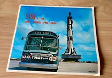 Vtg 1970 NASA Tours at the JFK Space Center Operated by TWA Tour Guide Booklet picture