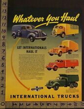 1938 INTERNATIONAL HARVESTER DELIVERY WAGON CAB OVER CROSS MOTOR CAR AUTO ADUP01 picture