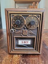 Odyssey Creations Double Dial Post Office Door Bank US Eagle w/ Combo #187 picture