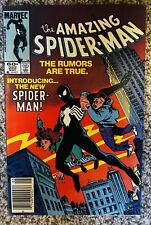 The Amazing Spider-Man #252N (Marvel 1984) 1st App Spider-Man’s Black Costume NM picture