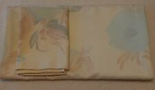 VINTAGE 1980'S SPRINGMAID 2 FULL SIZE FLAT SHEETS WITH SET OF PILLOWCASES picture