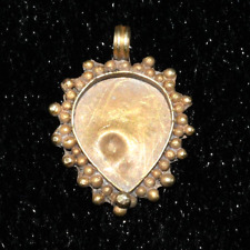Genuine Ancient Greek Solid Gold Pendant Amulet Circa 500 - 400 BC picture