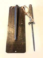 ICE PICK ANTIQUE-PICK & HOLDER-THE CITY ICE & FUEL CO. BUFFALO, NY-MATCHING-NICE picture