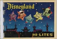1960's Vintage Disneyland HI-LITES Picture Booklet © Walt Disney Productions picture