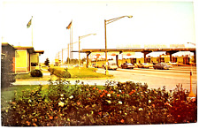Delaware, Entrance And Toll Booths, Bridge, DE Vintage Postcard picture