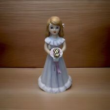ENESCO Growing Up Birthday Girls Age 8 Hallmark Porcelain Girl Figurine *READ* picture