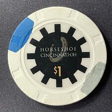 Horseshoe Cincinnati Ohio $1 casino chip obsolete gaming token poker chip M1 picture