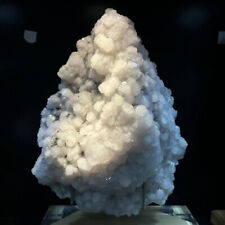 36.3LB Top Natural Calcite Quartz Crystal Cluster Mineral Specimen Reiki + Stand picture