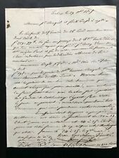 1815, Antique letter from France Dated 1815 picture