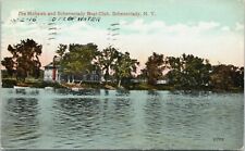 Schenectady New York Mohawk Boat Club  1916 PM 20' Flood Water Notation - A21 picture