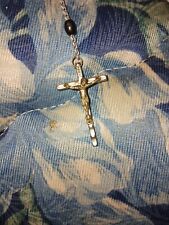 Vintage Jesus & Virgin Mary Broken Rosary  picture