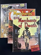 Merchants Of Death #1 2 3 Mini Series Eclipse Comics Western Kurt Busiek 1988 VF picture