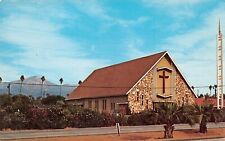 Redlands CA California Temple Baptist Church Vtg Postcard C24 picture
