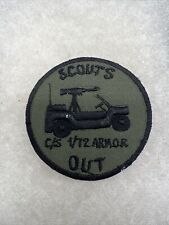 US Army 1/72nd Armor Pocket Patch Korean Made (T643 picture