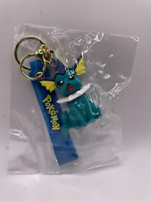Pokemon Vaporeon Eevee Keychain Anime Cartoon Movie Figure Collectible Keyring picture