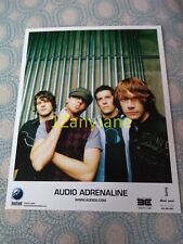 RC2422 Band 8x10 Press Photo PROMO MEDIA, AUDIO ADRENALINE, FOREFRONT RECORDS picture
