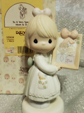 1991 Precious Moments To A Very Special Mom & Dad Figurine #521434 picture