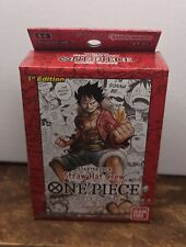 One Piece Super Pre-Release Deck ST-01 Straw Hat Crew (Luffy) Perfectly Sealed picture