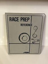 Race Prep Reference Book by Automotive Design Industries 1975 Race Car Manual picture