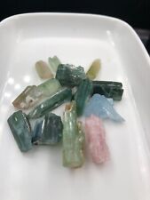 Tourmaline Crystal-117 carat-Nice Quality Multi Color TOURMALINE Crystals picture