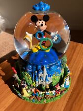 VINTAGE Disney Snowglobe RARE Celebration Happy New Year 2000 All Characters picture