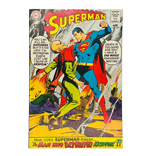 Superman #205 DC Silver Age 1968 Comic Book Neal Adams Art High Grade picture