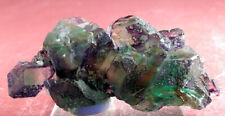 AAA RARE SPINEL LAW TWIN FLUORITE CRYSTALS, ERONGO MTS., NAMIBIA, GLOBE MINERALS picture