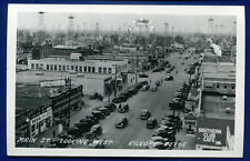 Main Street Looking West Kilgore Texas Real Photo Postcard picture