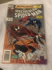 SPECTACULAR SPIDER-MAN #201 (Marvel Comics 1993) -- NEWSSTAND Carnage -- VF picture