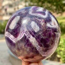 1.16LB  Top Natural Dream Amethyst Sphere Polished Quartz Crystal Ball Healing picture