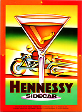 1998 Hennessy VS Cognac Sidecar Motorcycle Vintage Print Ad - Ephemera Full Page picture