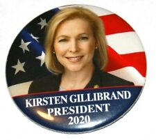 2020 KIRSTEN GILLIBRAND campaign pin pinback button political president election picture