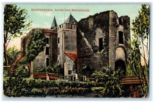 c1910 Bloemendaal Ruin Of Brederode Netherlands Posted Antique Postcard picture