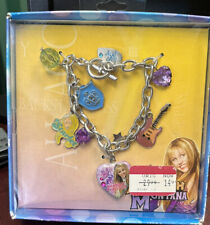 Disney Hannah Montana Charm Bracelet Locket Guitar Starlet picture