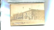 BUTLER INDIANA BANK STREET SCENE REAL PHOTO POSTCARD 9661R picture