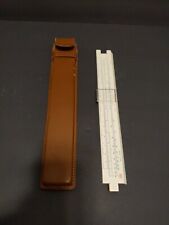 Vintage Frederick Post Universal Slide Rule 1452W w/ Leather Case Japan picture