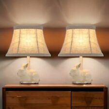 Bunny Rabbit Whimsy Pair: Charming Accent Lamp Duo picture