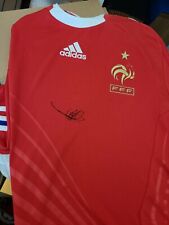 THIERRY HENRY SIGNED FRANCE SOCCER JERSEY ADIDAS BRAND NEW AUTO PREMIER COAPROOF picture